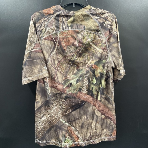 Cincinnati Bengals Camo Pattern NFL Majestic Coolbase Mossy Oak T-Shirt, Men's M - Picture 5 of 8